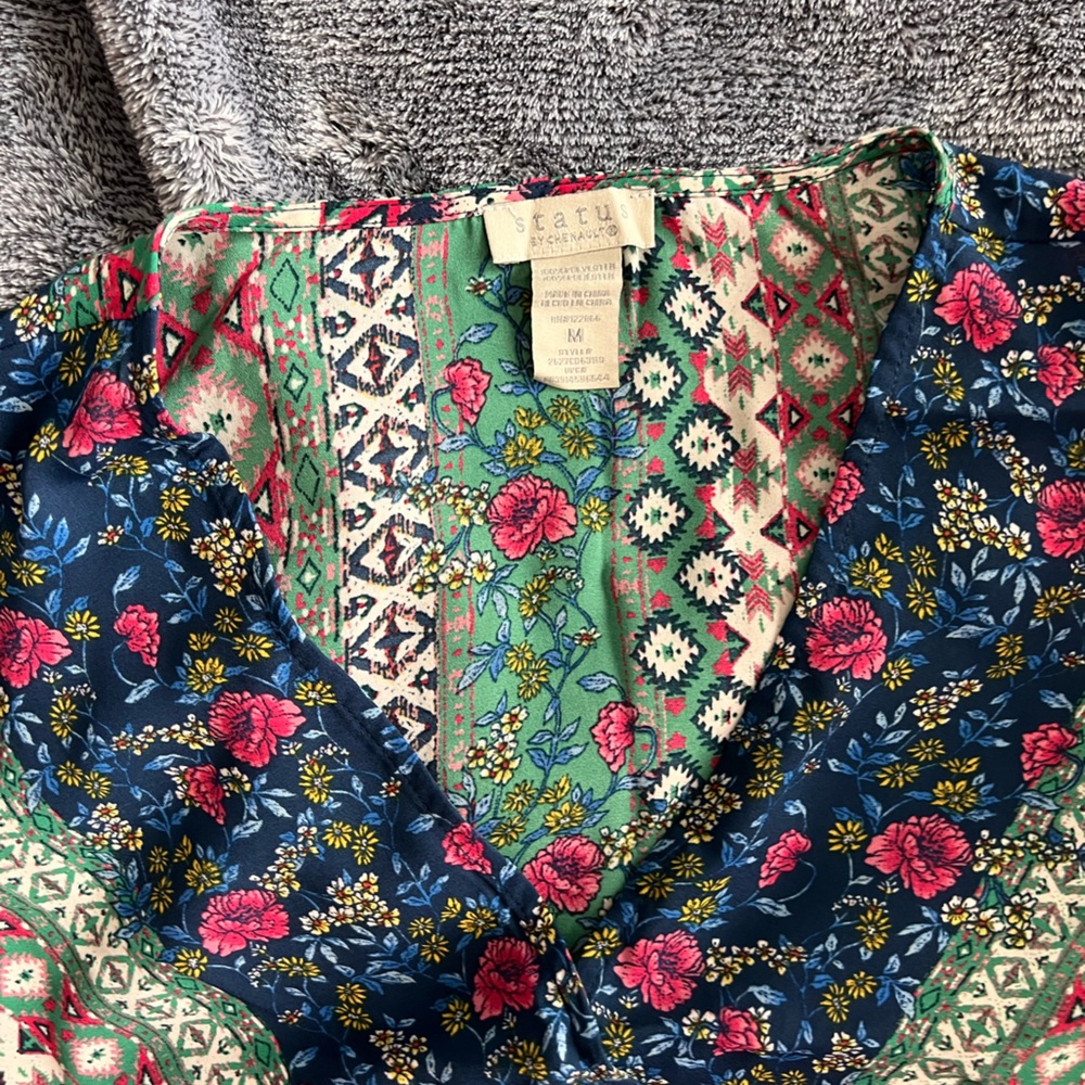 Boho style cross tank